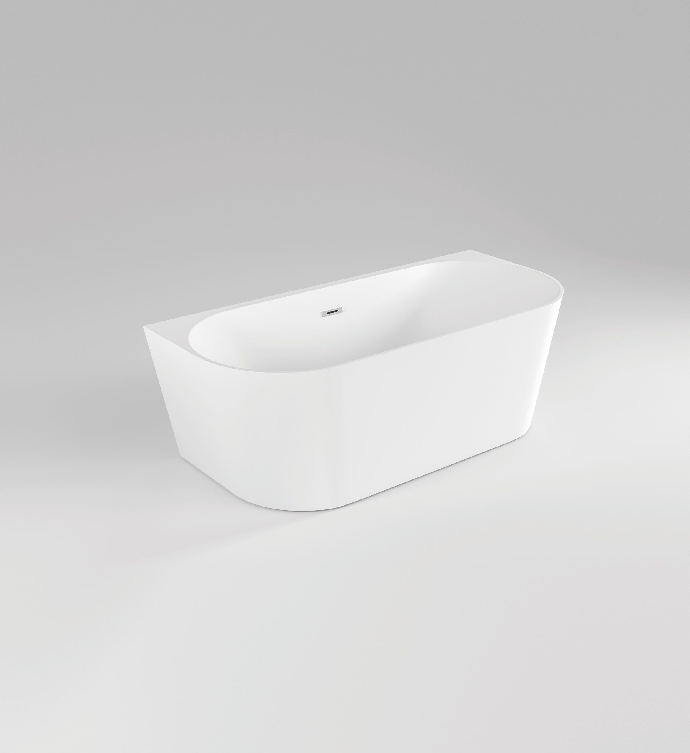 Samostatne stojaca vaňa BRAVAT BT501-15 150 x 75 cm