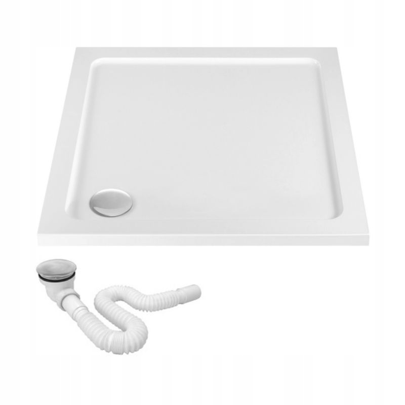 ŠTVORCOVÝ SPRCHOVÝ ZÁSOBNÍK 90 CM REA PERFECT SPACE EG05