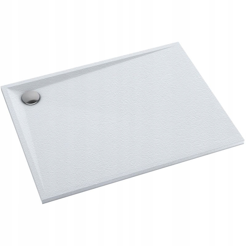 Obdĺžnikový sprchový žľab 100 x 90 CM BIELY MATNÝ OMNIR