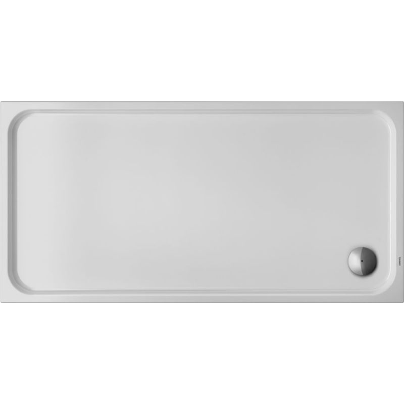 Obdĺžnikový sprchový žľab 180 x 90 CM BIELY DURAVIT D-KÓD
