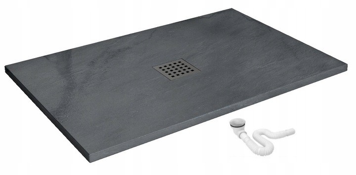 GREY ROCK SPRCHOVÝ ZÁSOBNÍK 80x120x3,5 REA