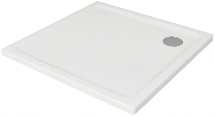 SPRCHOVÝ ZÁSOBNÍK SLIM 80x80 NÁMESTIE + SIFÓN