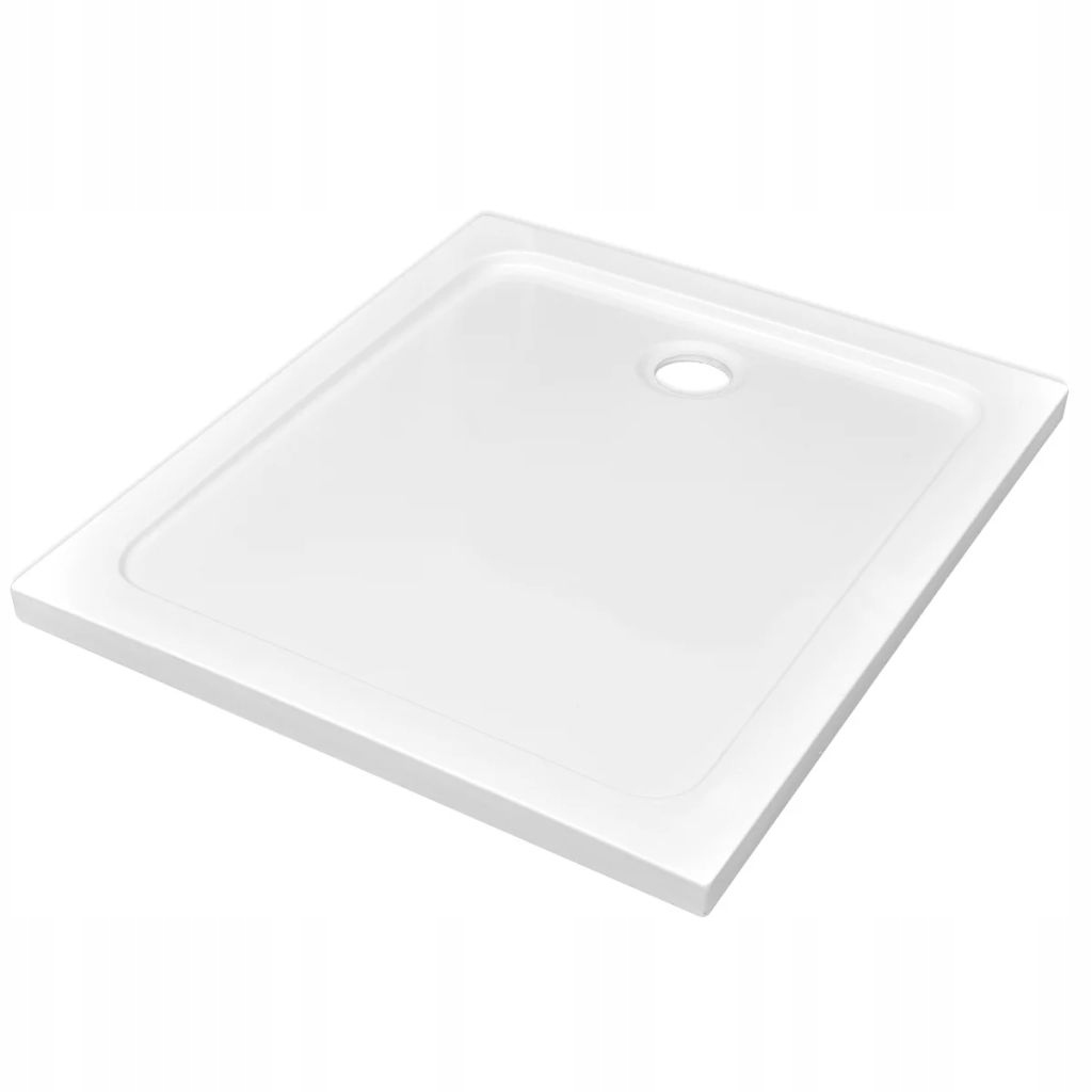 Sprchová vanička ABS biela 80x90 obdĺžniková