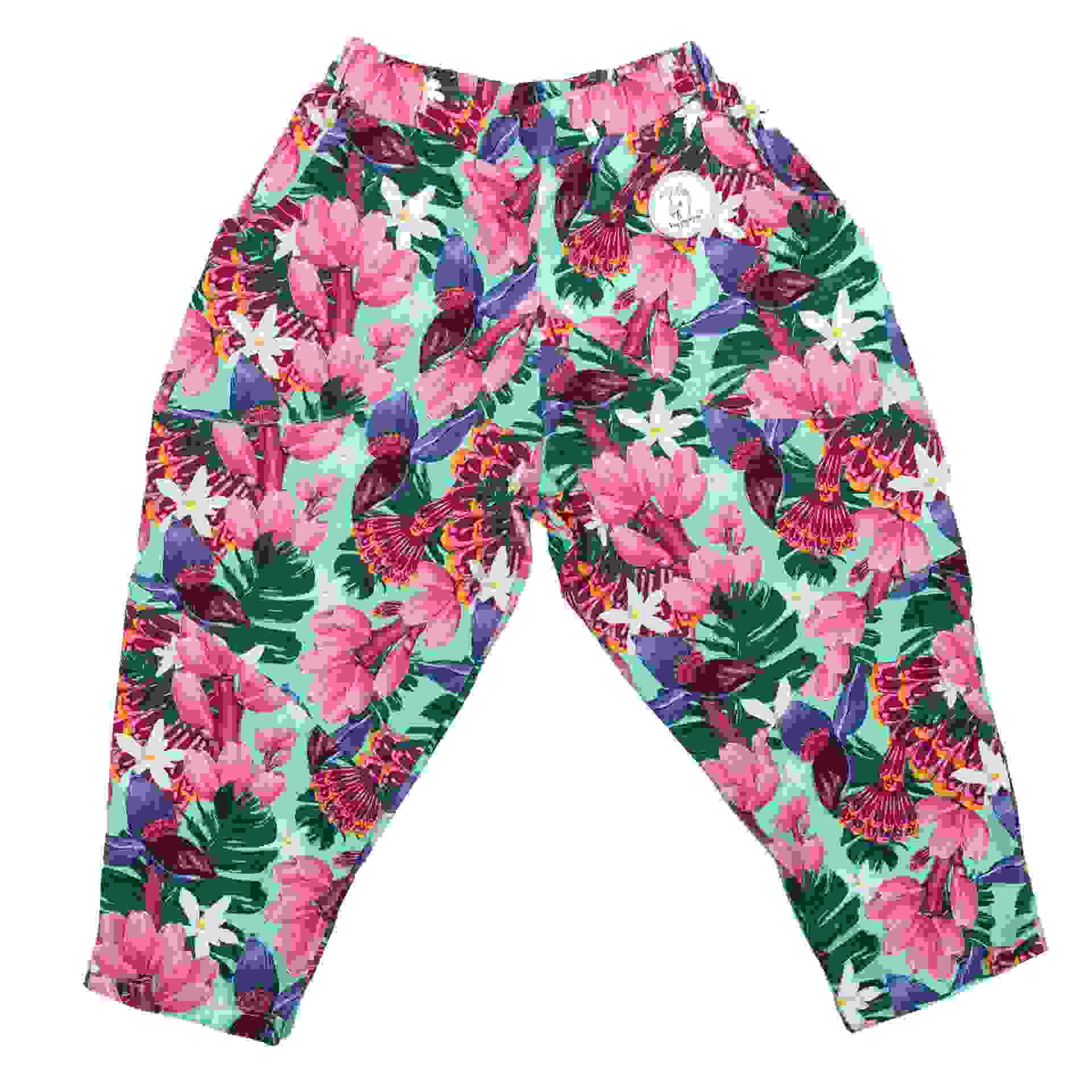 Baggy Pants Pink Bananas 116-122, Ahoj Popinjay
