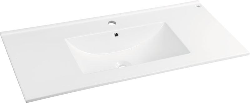 Umývadlo -  Umývadlo Baliv WB-7340 100 cm biele, štýl 6505457