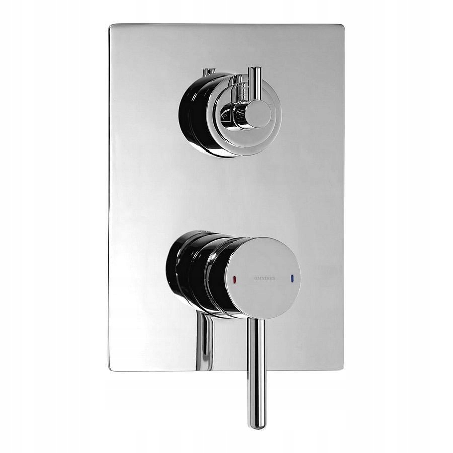 Sprchová batéria - 3-way Y chrome Omnires built-in mixer