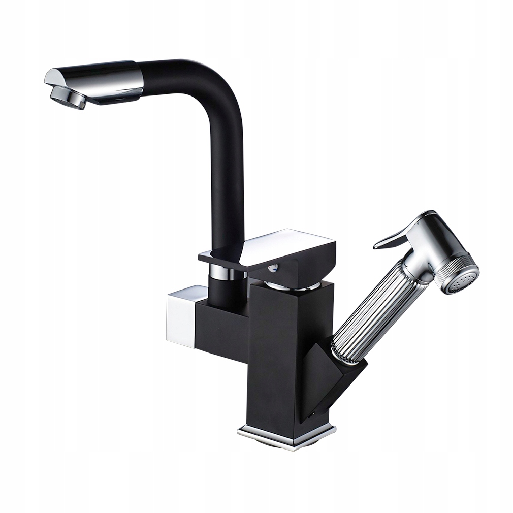 Kuchynská batéria - Kuchynský faucet 2 trysky KRAN výsuvný + otočný