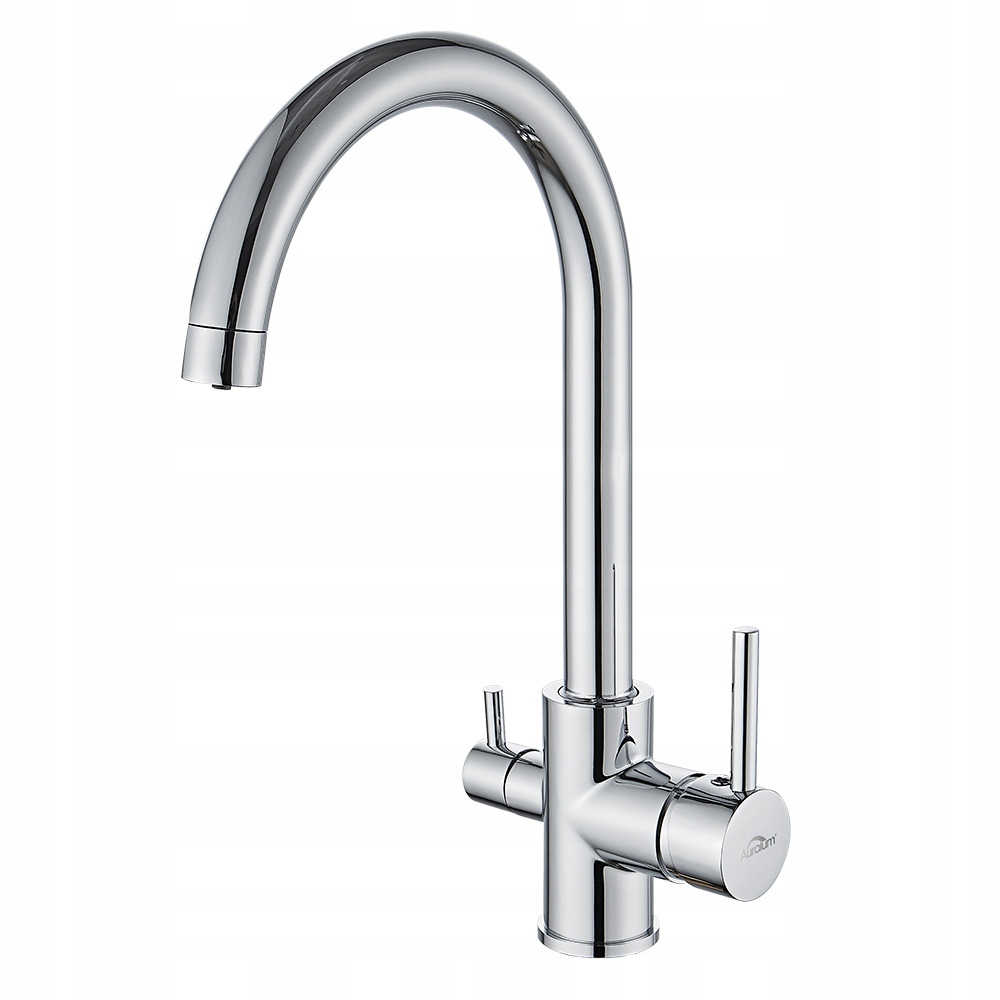 Kuchynská batéria -  Kuchynský faucetový drezový faucet 2 funkcie otočné o 360 °