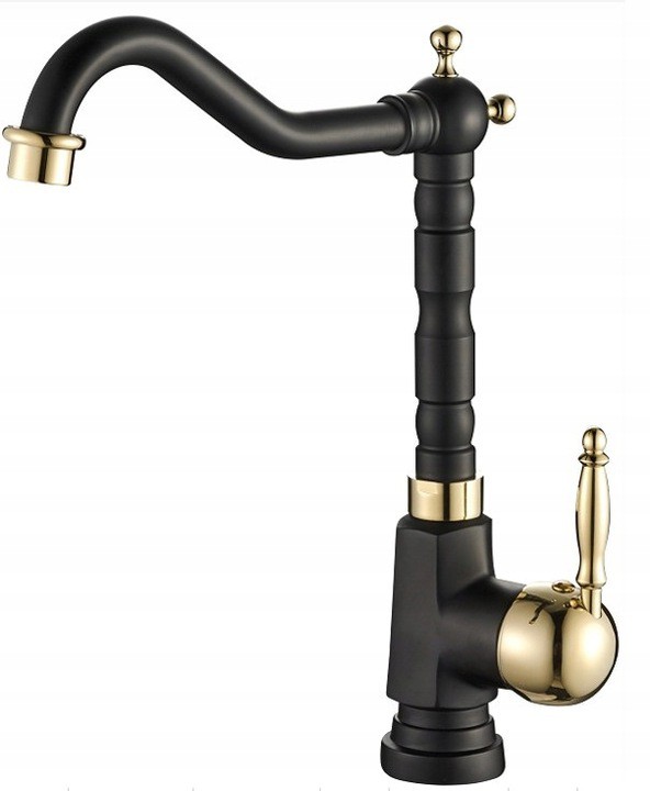 Umyvadlová batéria - Bona Old Black Gold Basin Mixer