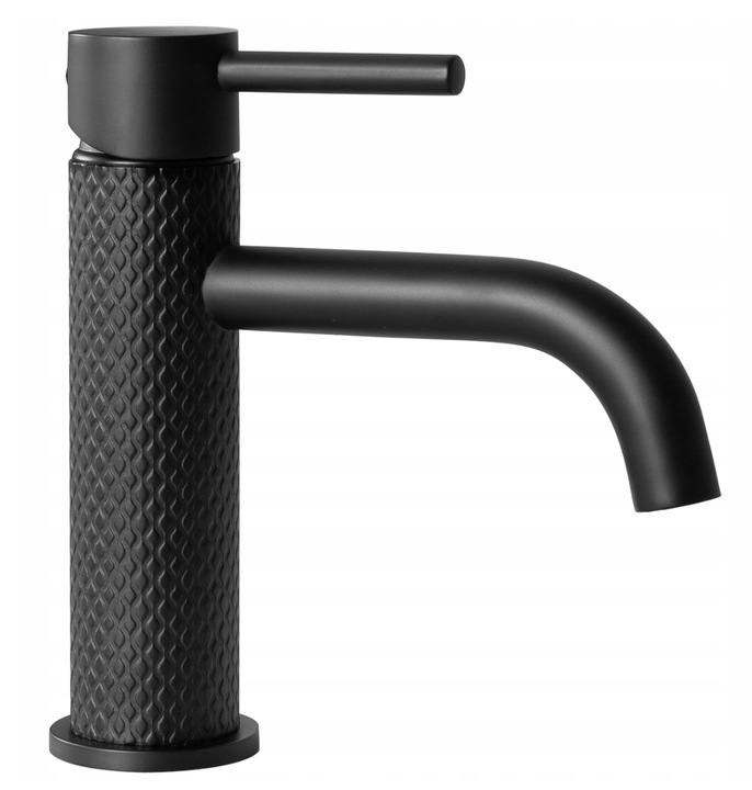 Umyvadlová batéria - Gusto Two Black Rea Low 17 cm umývadlová batéria