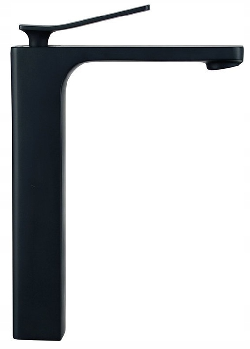 Umyvadlová batéria - Faucet Lugano čierny faucet čierny, vysoký 34 cm