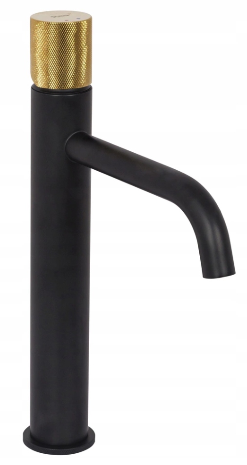 Umyvadlová batéria - Tomi Black Gold Rea 29,5 cm umývadlový mixér