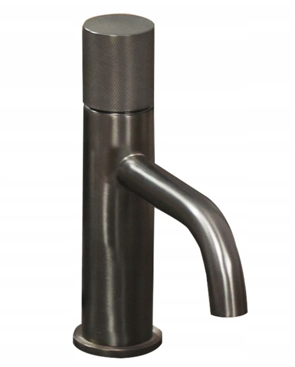 Umyvadlová batéria - Tomi Gray Rea Low Basin Mixer 18,5 cm