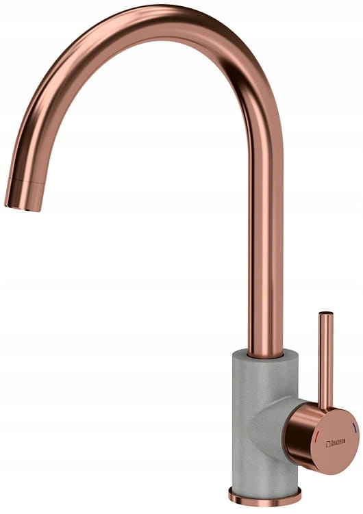 Kuchynská batéria -  Kuchynský faucet INGRID Quadron meď / šedá