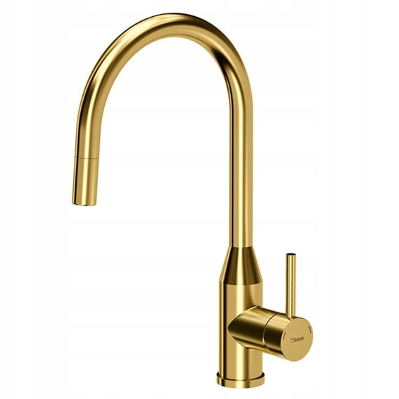 Kuchynská batéria - Zlatý kuchynský faucet AUDREY Quadron