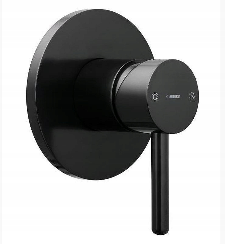 Sprchová batéria - Podomietková sprchová batéria Black Omnires