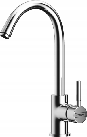 Kuchynská batéria - Oceľový kohútik KWT 07 CHROME Drez Drez