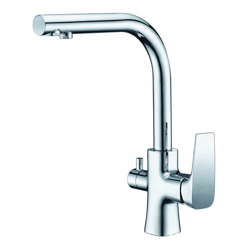 Kuchynská batéria - Trojcestný faucet Tivoli Chrom Blue Water