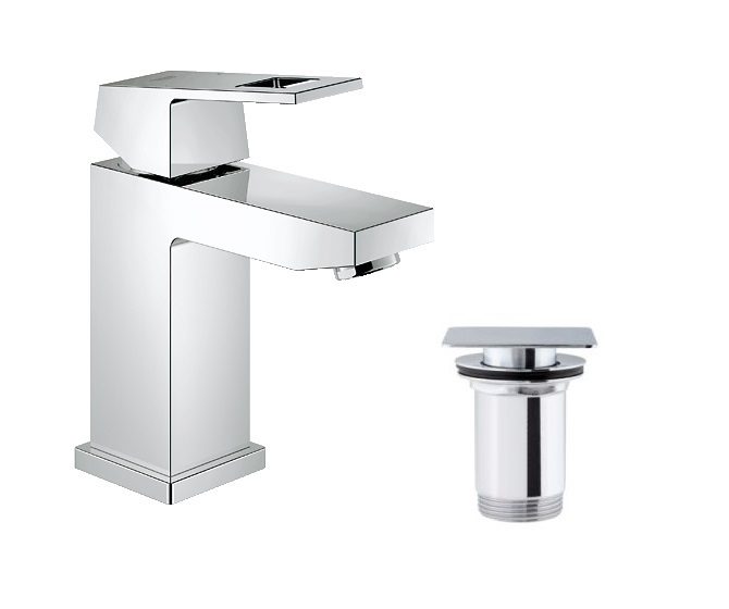 Umyvadlová batéria - GROHE Eurocube 23132000 + umývadlová batéria