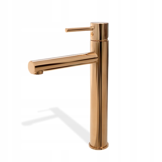 Umyvadlová batéria - Stojanková umývadlová batéria TES HIGH ROSE GOLD