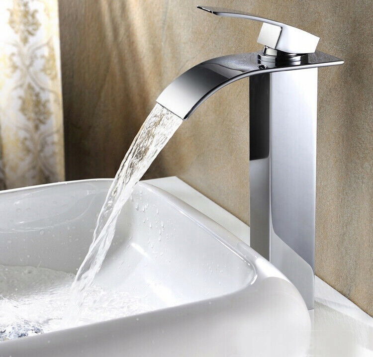 Umyvadlová batéria - Vodopádový faucetový kúpeľňový faucet