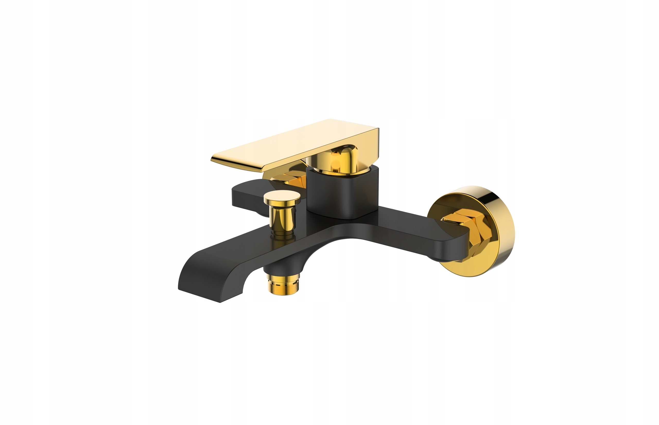 Vaňová batéria - Marocká kúpeľová batéria MA 33 čierna a zlatá
