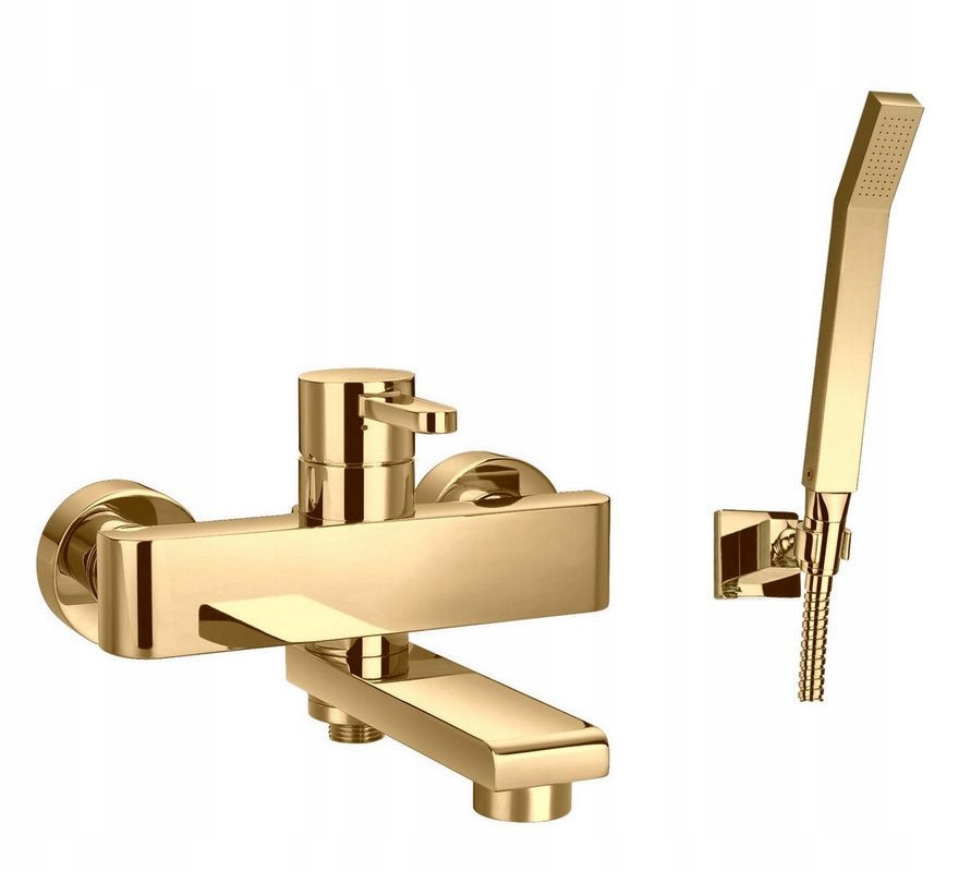 Vaňová batéria - Nástenná vaňová batéria Darling gold Omnires (D