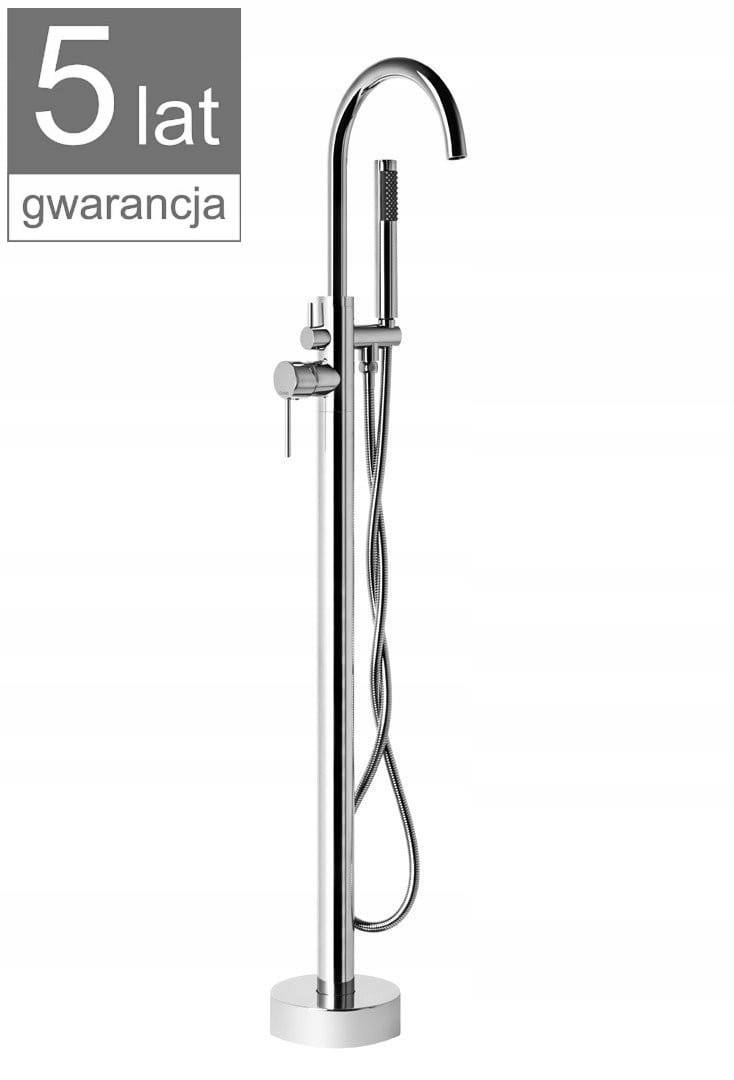 Vaňová batéria - Samostatne stojaca vaňová batéria 115 cm, hadica 150 cm