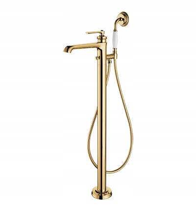 Vaňová batéria - Samostatne stojaca vaňová batéria 89,6 cm, zlatá Armance