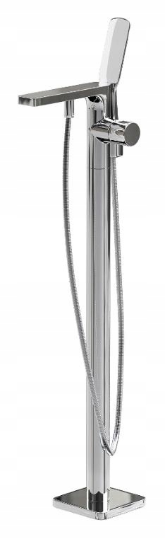 Vaňová batéria - Samostatne stojaca podlahová vaňová batéria 85 cm