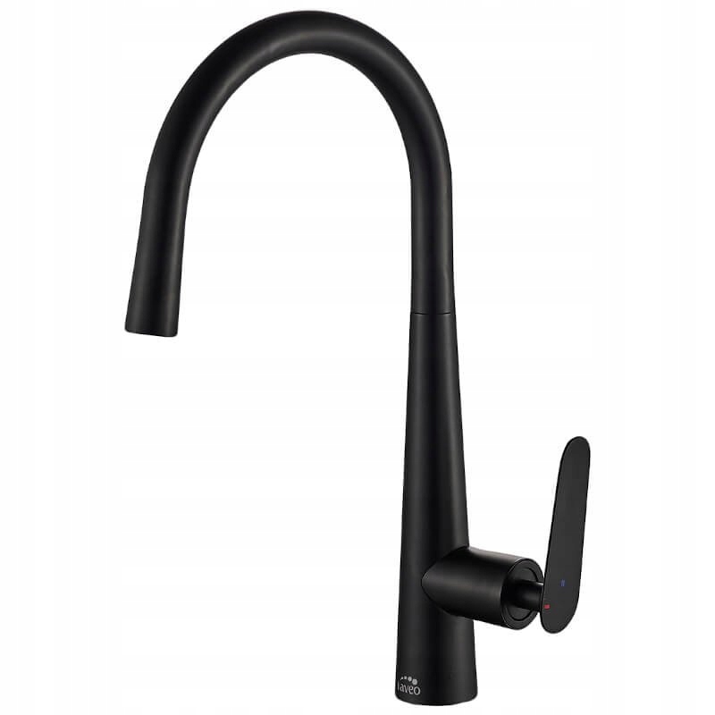 Kuchynská batéria -  Umývadlový faucet. NALDA stojaci čierny BAY_768D