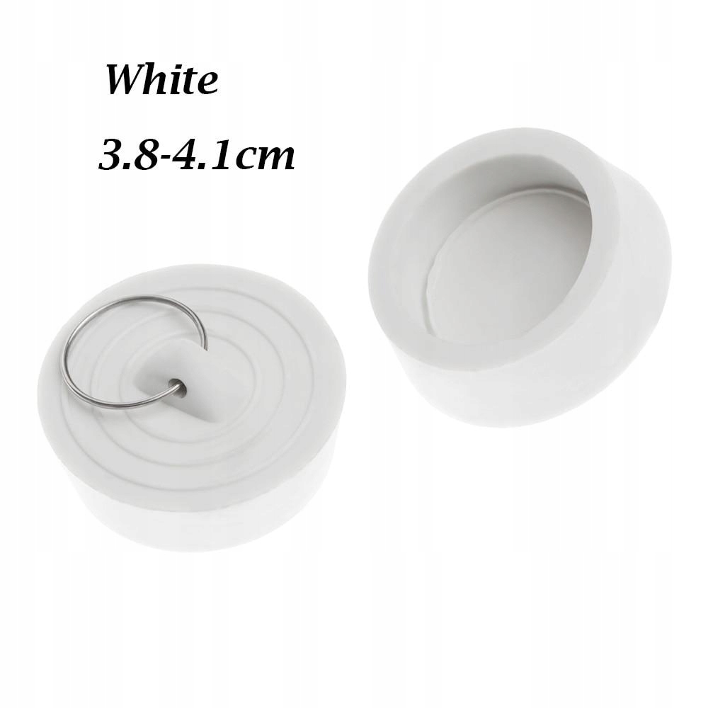 Sprchový žľab - [Biela 3,8-4,1 cm] Zátka kuchynského drezu do