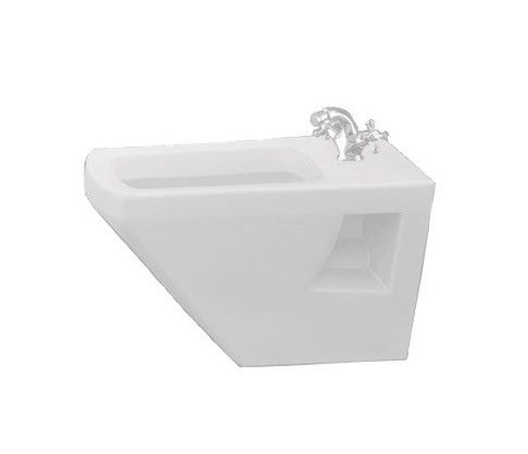 Bidet Diego, pozastavený, snehovo biely moderný