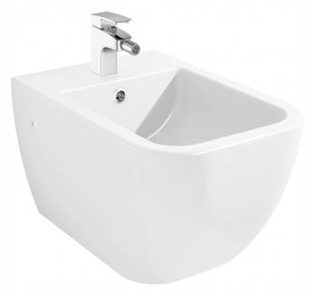 Závesný bidet, biela, nástenná bidetová misa