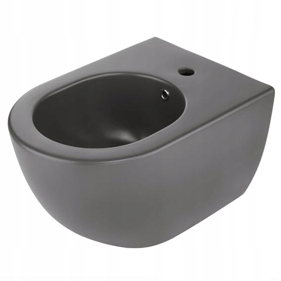 Závesný bidet antracit PEONIA Deante