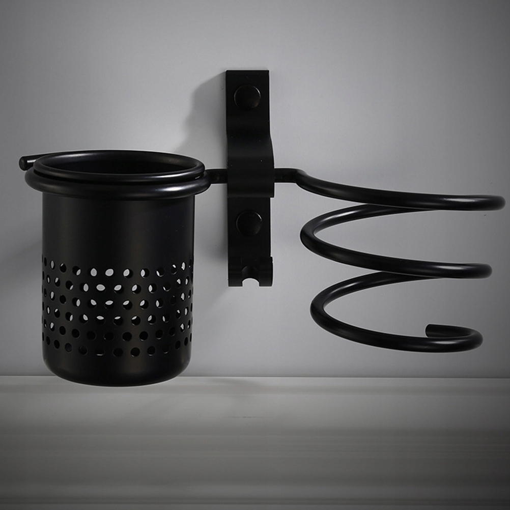 Vešiak - Hliníkový špirálový držiak na sušičku Black Space