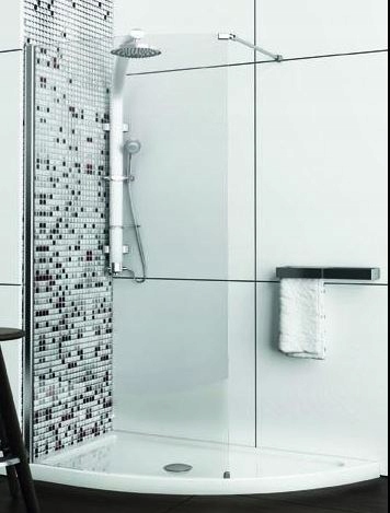 Podnos 80cmX152cm SOLITARE biely Aquaform