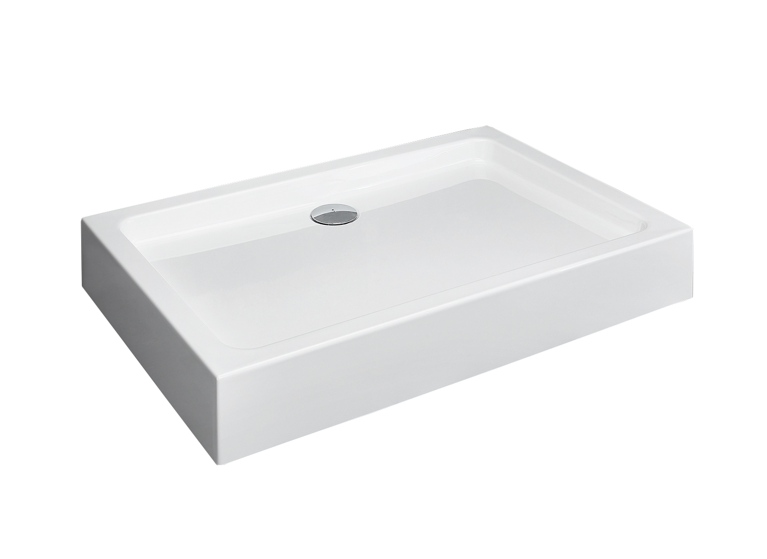 Sprchová vanička Laros D 100 x 90 cm so sifónom TB90P RADAWAY