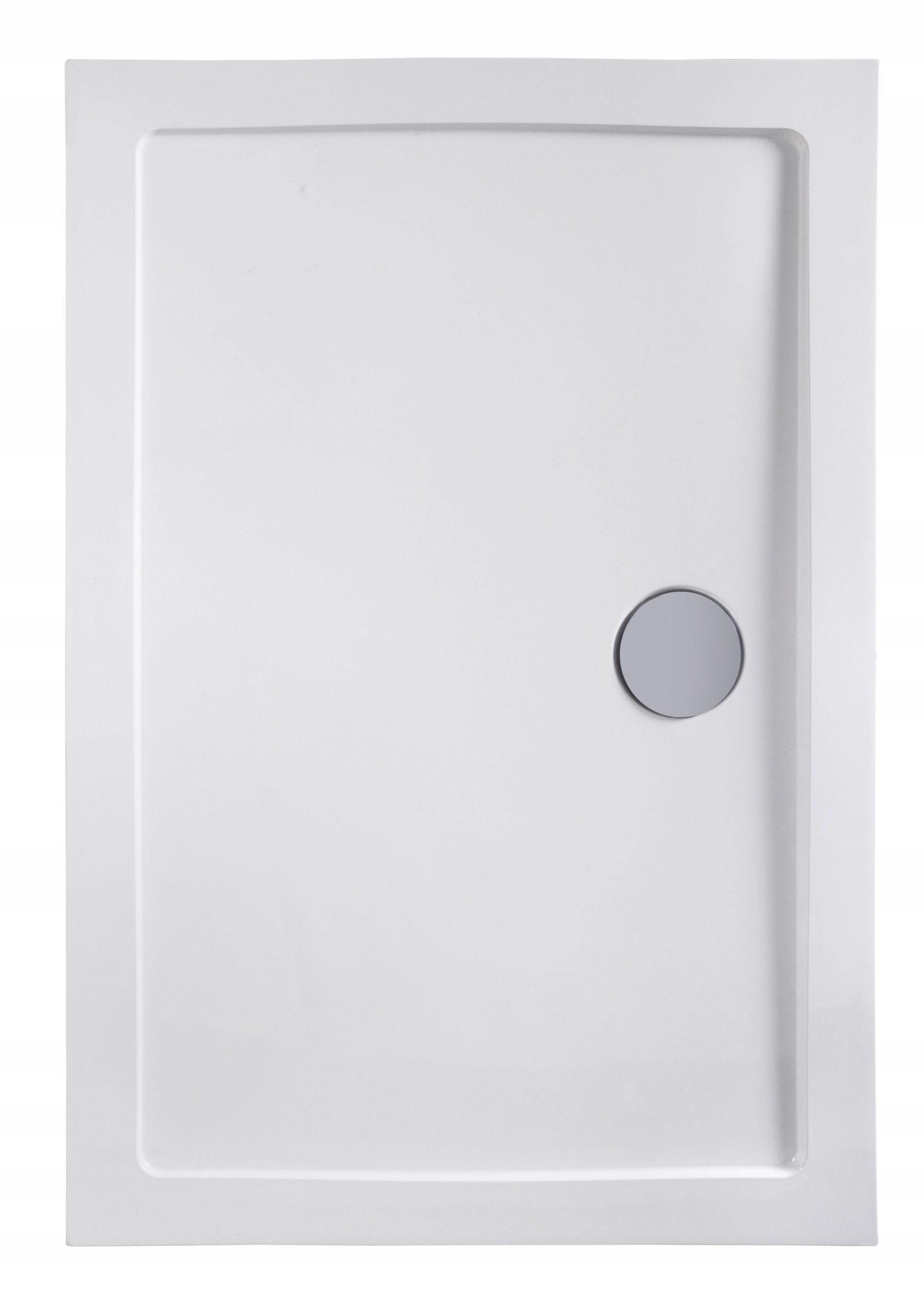 Biela sprchová vanička 120 x 80 cm VÝSTUP -50%