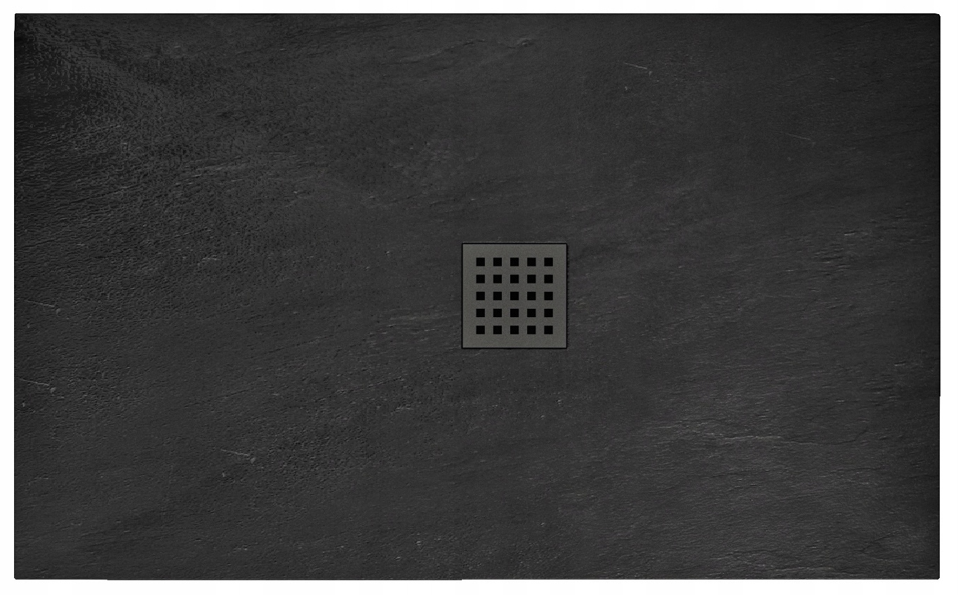 Kameň do sprchy Black Rock 80 x 120 x 3,5