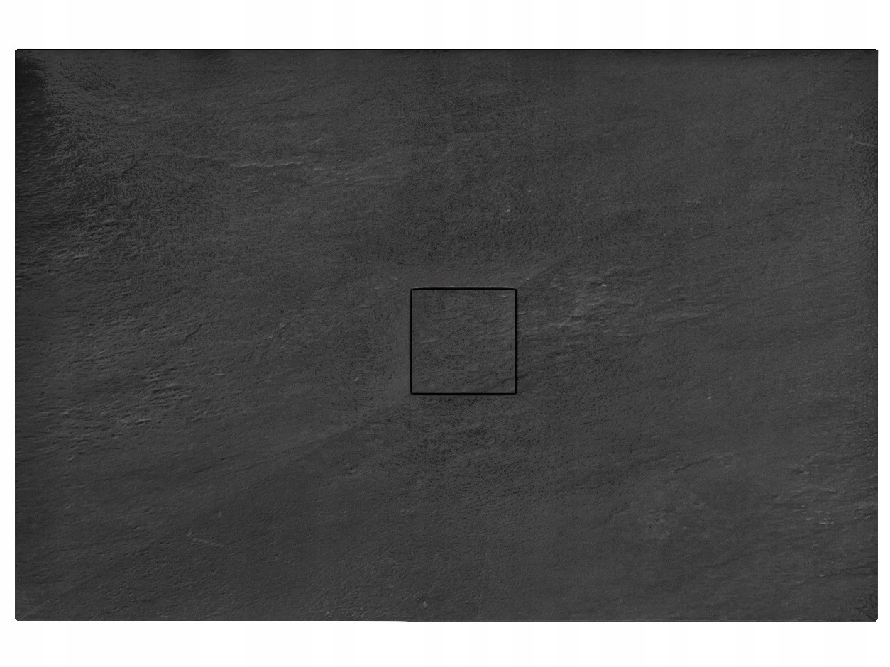 Sprchová vanička Black Stone 80x120x3,5 kameň