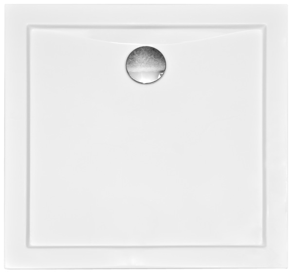 Zapustená akrylová sprchová vanička 90x90x3x5,5 + SIPHON C