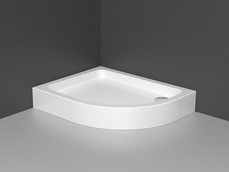 Asymetrická sprchová vanička Laros E Radaway 100 x 80 (SLE81