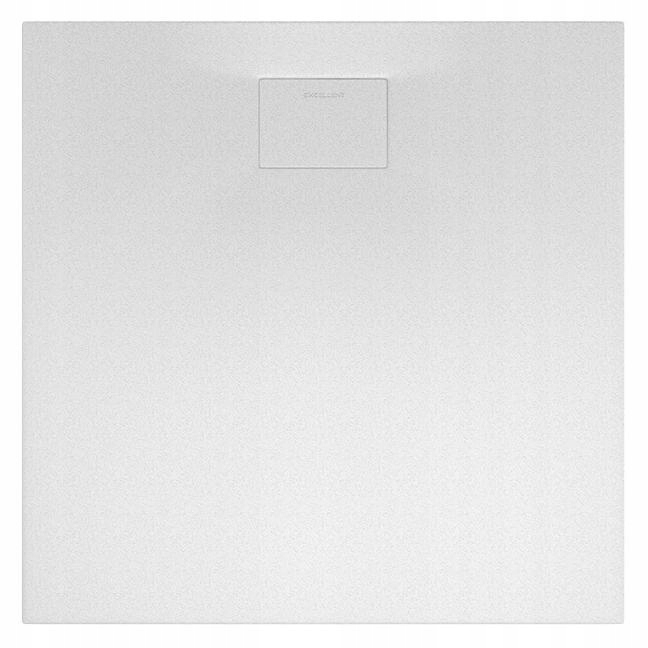 Kompozitná sprchová vanička, biela, 90 x 90 cm
