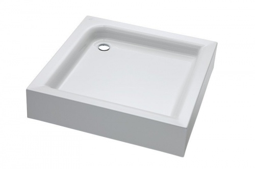 Hranatá 90 sprchová vanička STANDARD PLUS, výstup 52mm KRUH