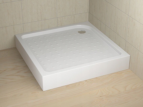 Štvorcová sprchová vanička 80x80 Rodos C Radaway (4K88155-