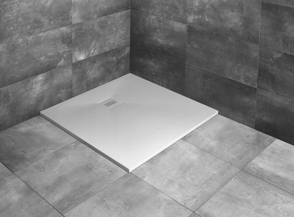 Square 90x90 Kyntos C sprchová vanička biela Radaway (H