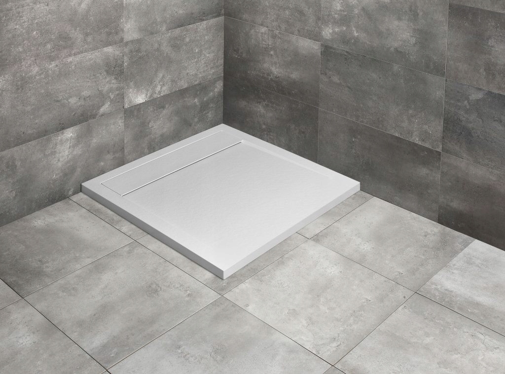 Štvorcová sprchová vanička 90x90 Teos C biela Radaway (HTC