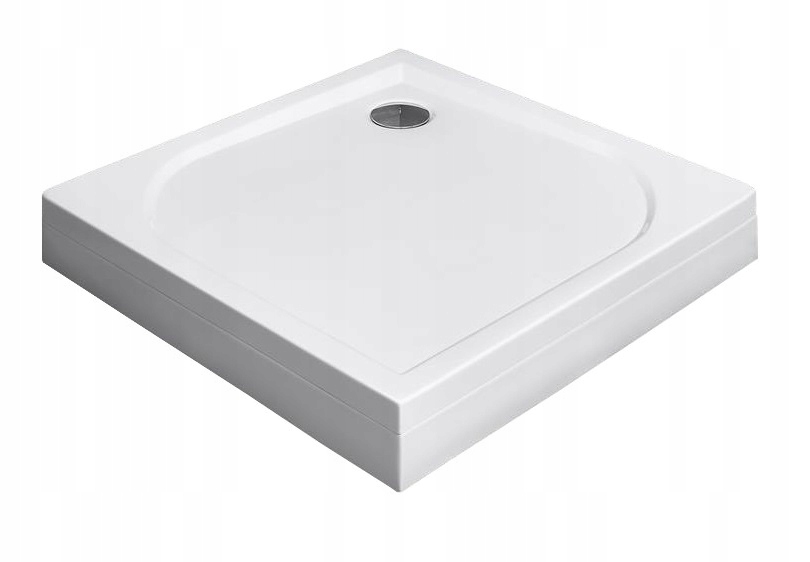 Štvorcová sprchová vanička Delos C s krytom RADAWAY 80 x 80