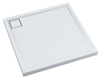 Hranatá akrylová sprchová vanička 90x90x5 Omega Schedpol